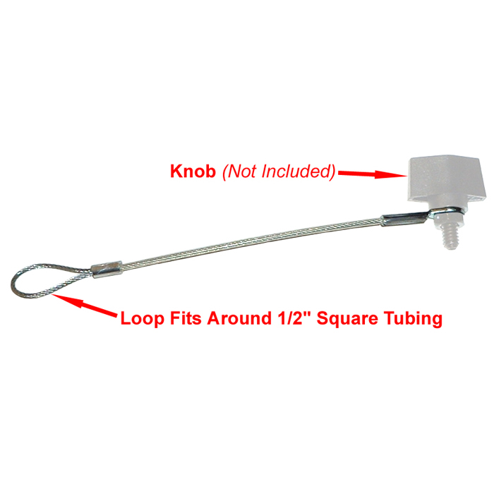 Knob Lanyard, Tube Mount